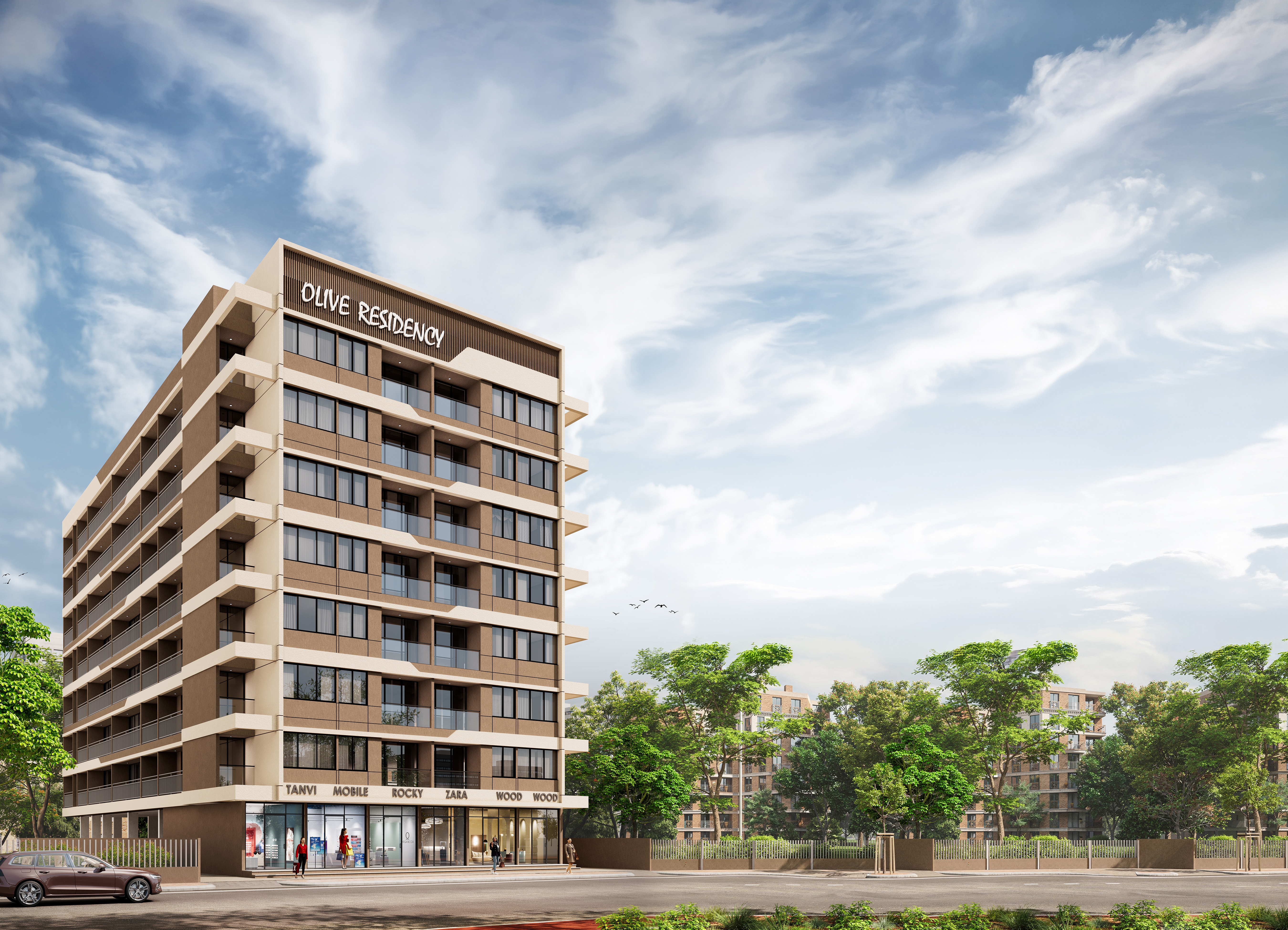 Olive Residency Day View