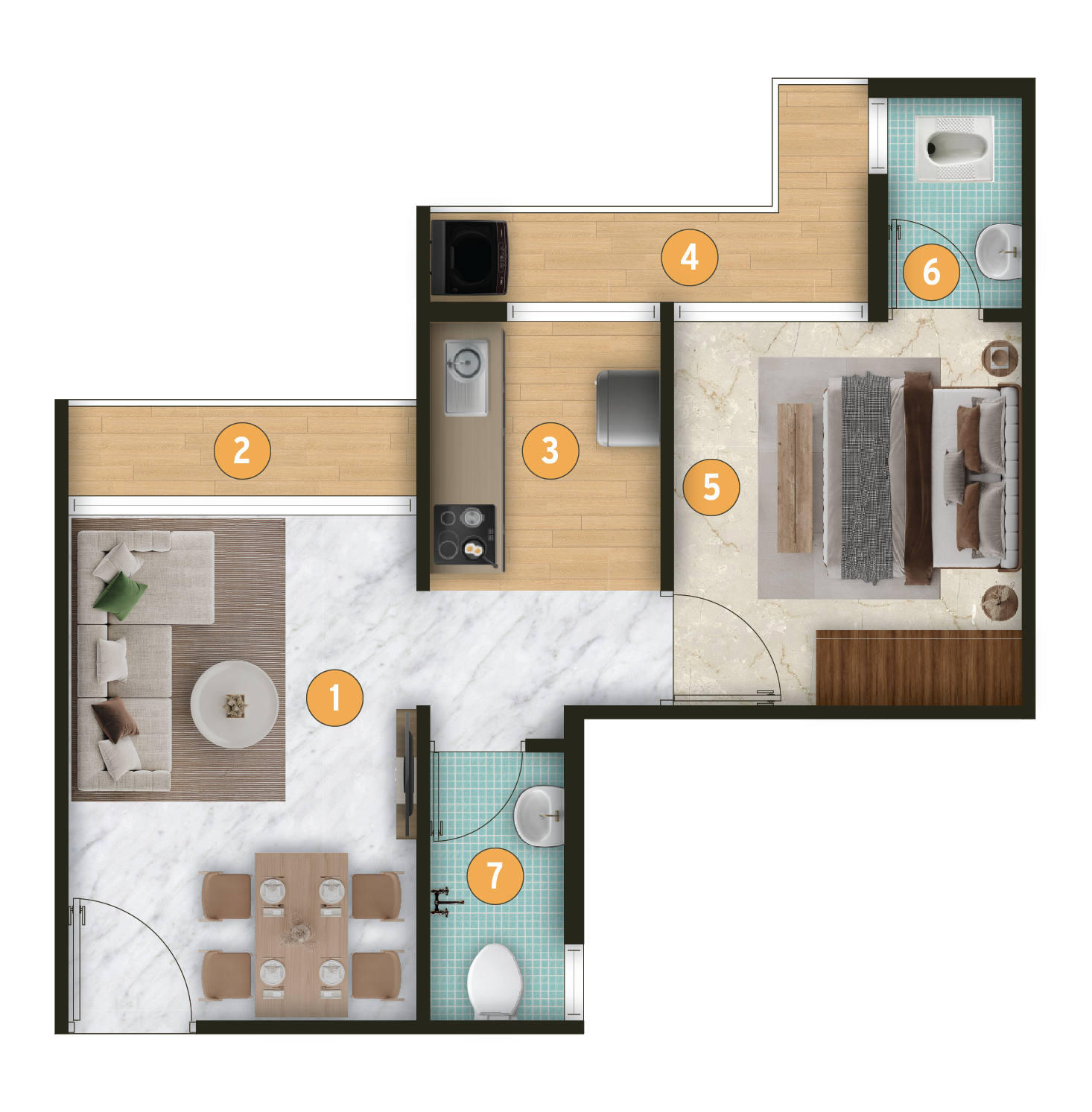 Unit Type 5 Floor Plan