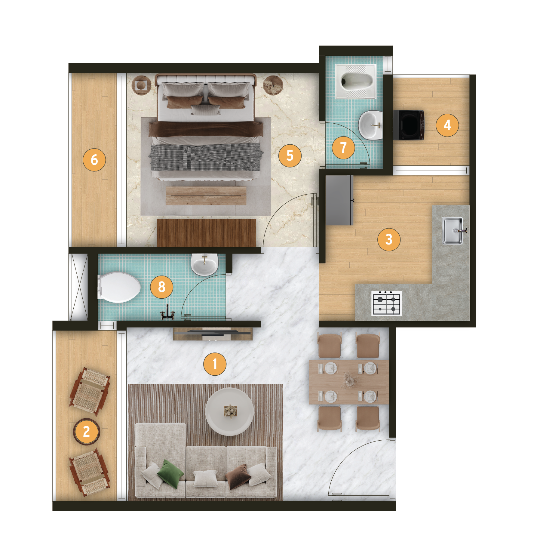 Unit Type 6 Floor Plan